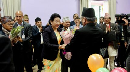 रेट्रोफिटिङ गरेर बनाइएको मन्त्रिपरिषद् बैठककक्ष सञ्चालनमा (तस्विरहरु)