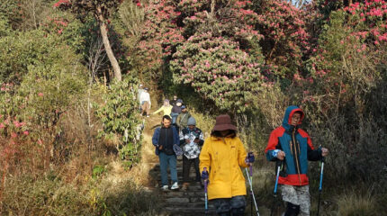 लुक्लामा हवाई उडान प्रभावित हुँदा पर्यटकहरू समस्यामा
