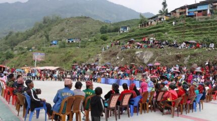 चालीस लाख खर्चेर म्याग्दीको दग्नाममा खेलमैदान निर्माण