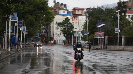 देशभर आज वर्षाको सम्भावना