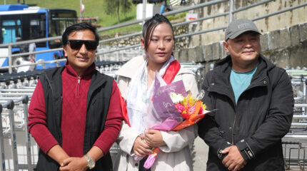 दयाहाङसँग फिल्म खेल्न नेपाल आइपुगिन् ‘कबड्डी’की मैयाँ