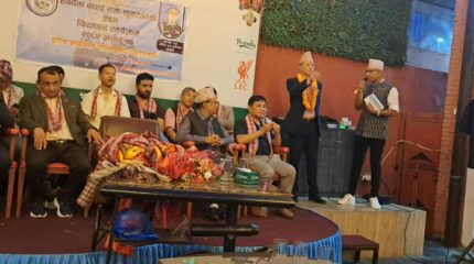 एआईजी खापुङ्लाई सम्मान