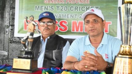 तेस्रो गण्डकी प्रदेश स्तरीय टी-२० क्रिकेट प्रतियोगिता आजबाट