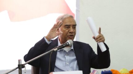 पूर्णबहादुरलाई कार्यवाहक सभापतिको जिम्मेवारी दिनुअघि देउवाले के भने ? [पूर्ण पाठ]