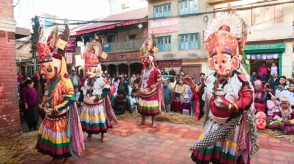 जयबागेश्वरीबाट सुरु भयो नवदूर्गा (न्याँलाकेगु) जात्रा : जय बागेश्वरी मन्दिरका पुजारीबाट नवदूर्गालाई पूजा प्रदान