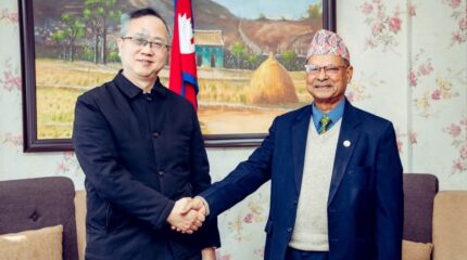 कृषिमन्त्री डा. परियार र राजदूत चेन सङबीच भेटवार्ता