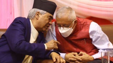 देउवा-कोइरालाबीच भेटवार्ता