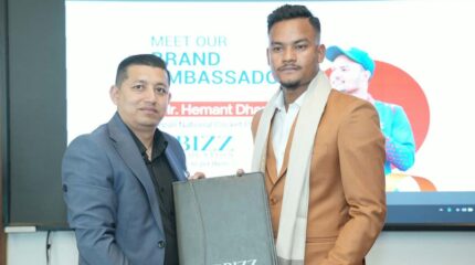 बिज एजुकेशनको ब्रान्ड एम्बासडरमा हेमन्त धामी