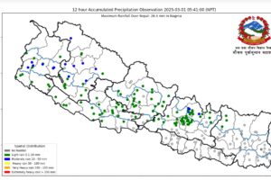 सुदुरपश्चिम प्रदेश र हिमाली भूभागमा आंशिक बदली रहने
