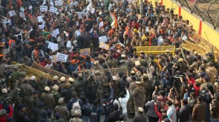 बंगलादेशमा हिन्दु युवकको हत्या विरोधमा नयाँ दिल्लीमा प्रदर्शन