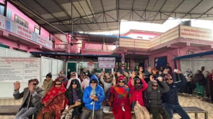 निःशुल्क आँखा शिविर : मोतियाबिन्दुको समस्या उच्च