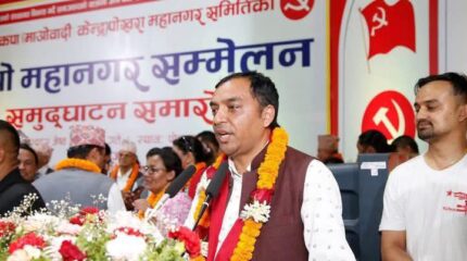 कास्की-२ मा नेकपाबाट हेमबहादुर थापा उम्मेदवार