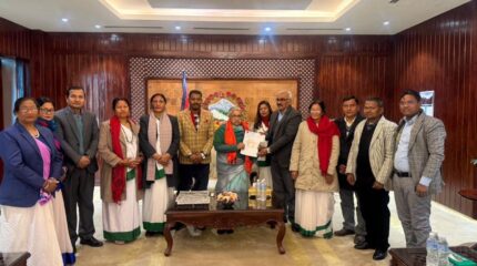 थारूहरूका माग र मुद्दालाई सम्बोधन गर्न प्रधानमन्त्री समक्ष माग