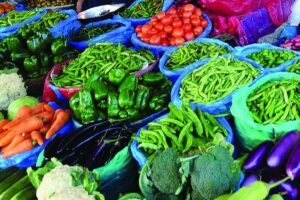 आज तरकारी तथा फलफूलको मूल्य